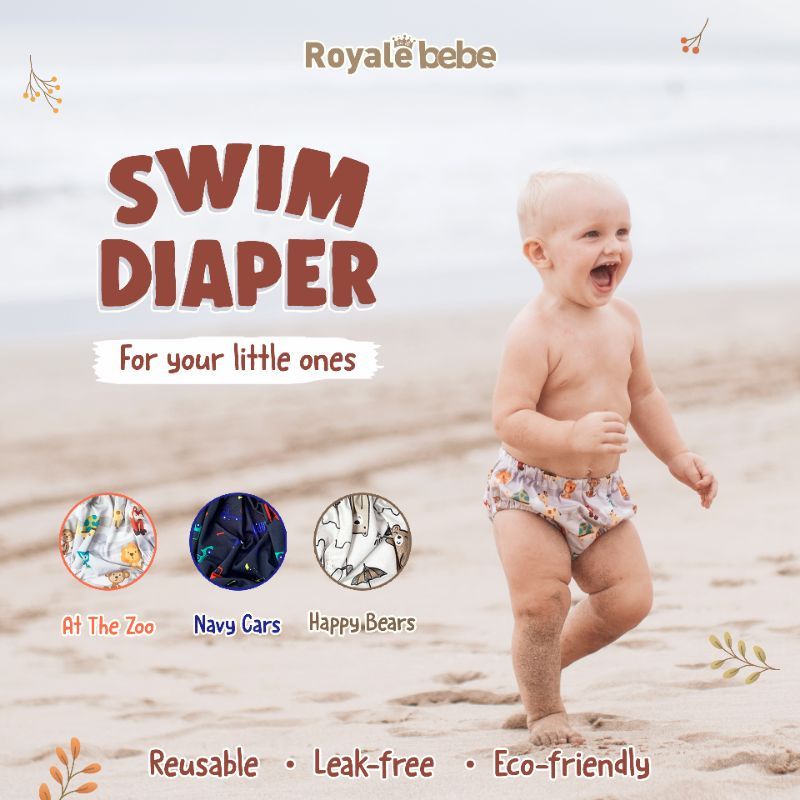 Royale Bebe - Popok Renang Anak Bayi (Swim Diaper)