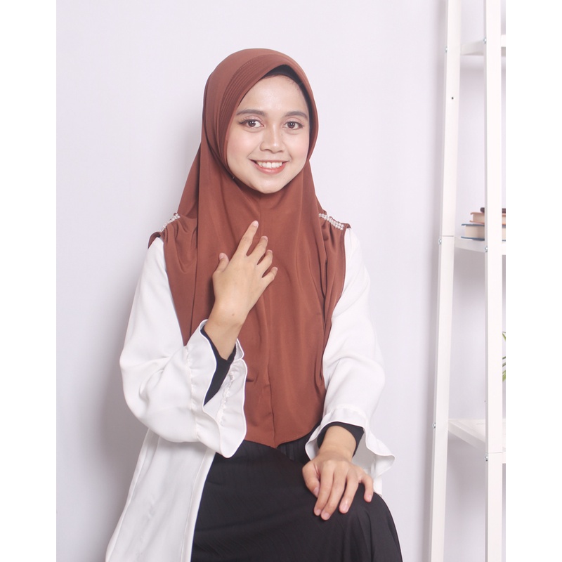 HIJAB INSTANT JERSEY TERBARU/KERUDUNG BERGO/JILBAB INSTAN JERSEY DEVANKA