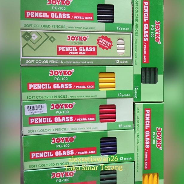 

Pensil kapur joyko warna warni - pensil kaca