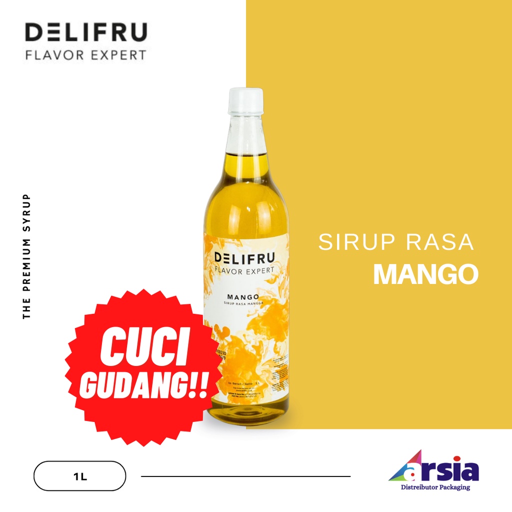 Jual Sirup Mango Delifru L Shopee Indonesia