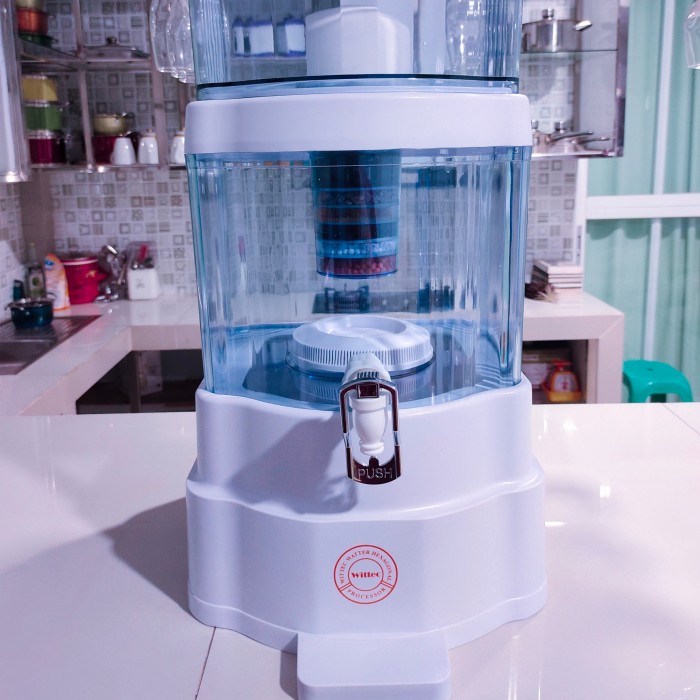 ~~~] Wittec Water Hexagonal Processor Alat Penyaring Air 28 Liter