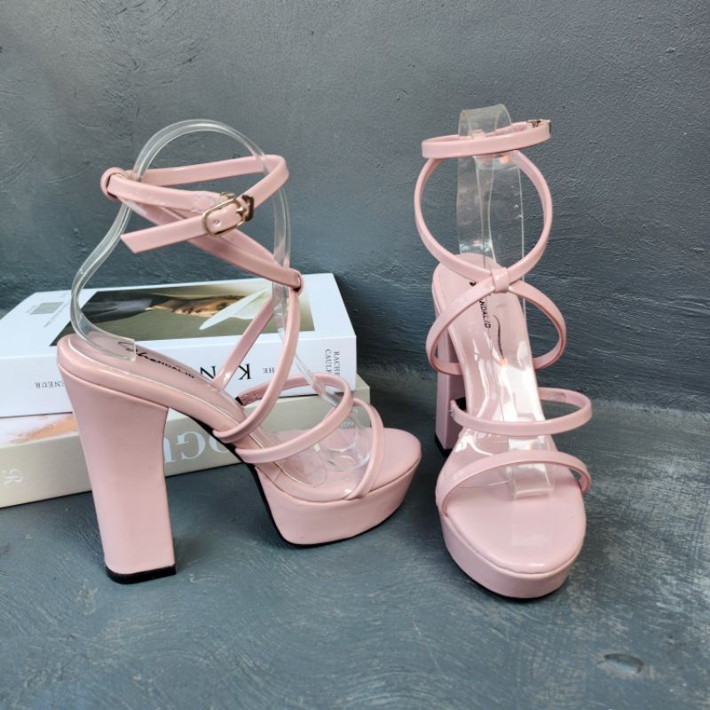 MIRANDA high heels 13 cm | Sendal wanita gladiator By SHEndal.id