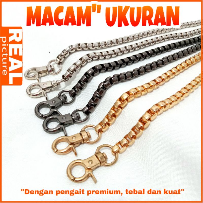 TALI TAS RANTAI ULIR BEST QUALITY STRAP TAS WANITA PREMIUM - Kattelaurents