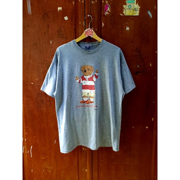 KAOS TSHIRT VTG 90S POLO BEAR RALPH LAUREN