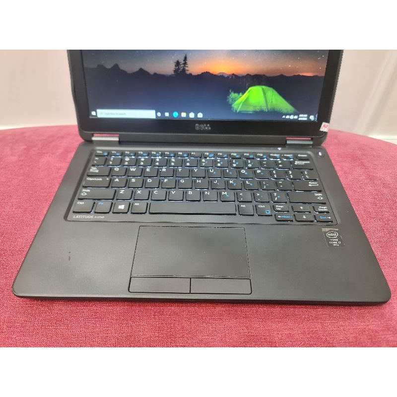 Laptop Dell Latitude E7250 Core i7 Gen 5 Ram 16GB Ssd 512GB13inch Mulus Keyboard Backlight