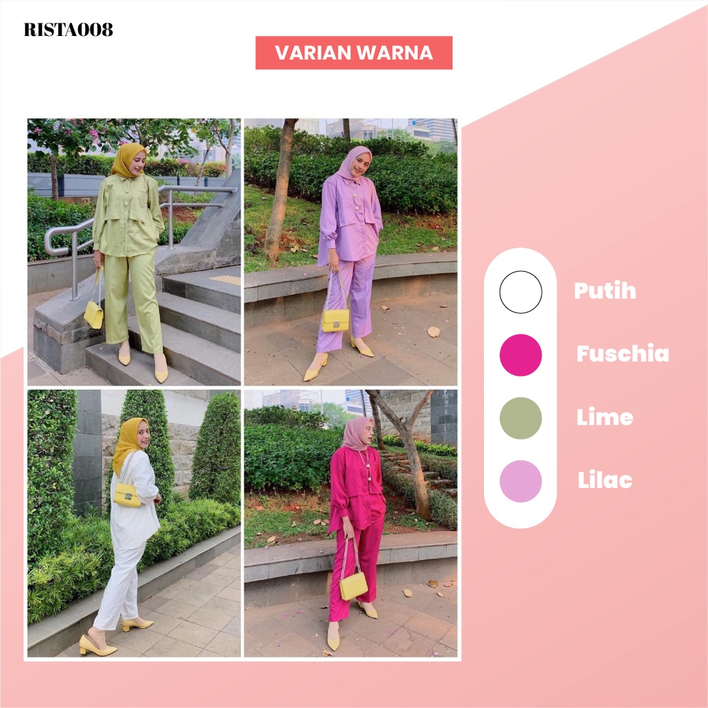 Savila Set Setelan Atasan Bawahan Baju Muslim Wanita Kekinian Busui Freindly Bahan Linen Premium Terlaris