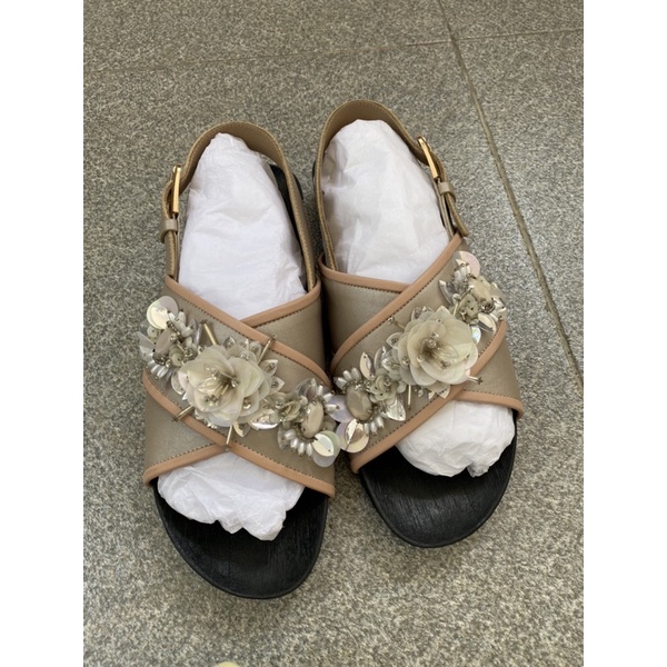 [Preloved] PVRA CAVVAMI SILVER NUDE SIZE 39