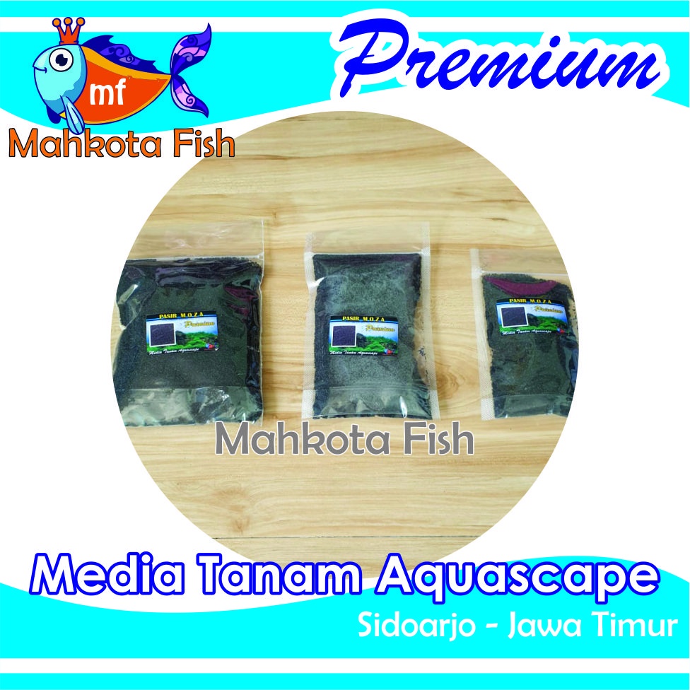 Pasir MOZA | Pasir Channa | Pasir Cana | Silika Hitam | Pasir Aquascape | Pasir Aquarium | Pasir Hias