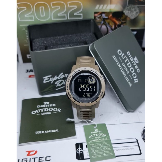 Jam Tangan  Pria Digital DIGITEC DS 8100 T Original
