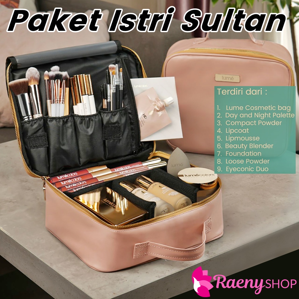 1 SET PAKET ISTRI RAJA HAMPERS MEWAH MAKEUP istri sultan KOSMETIK LUME PENGANTIN MUA PROFESIONAL PEN