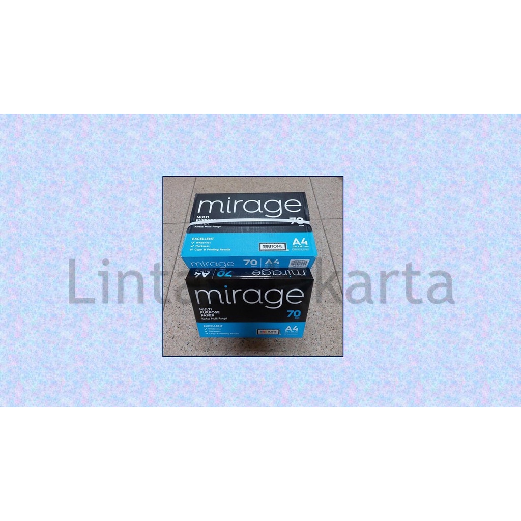 Kertas Fotocopy HVS A4 70 gr Mirage (5 rim)