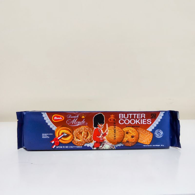 

MONDE BUTTER COOKIES 90GR