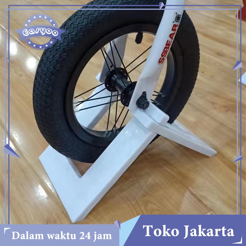 Paddock Pushbike 12 Inci Tempat Parkir Paddock Balance Bike Parking Pushbike