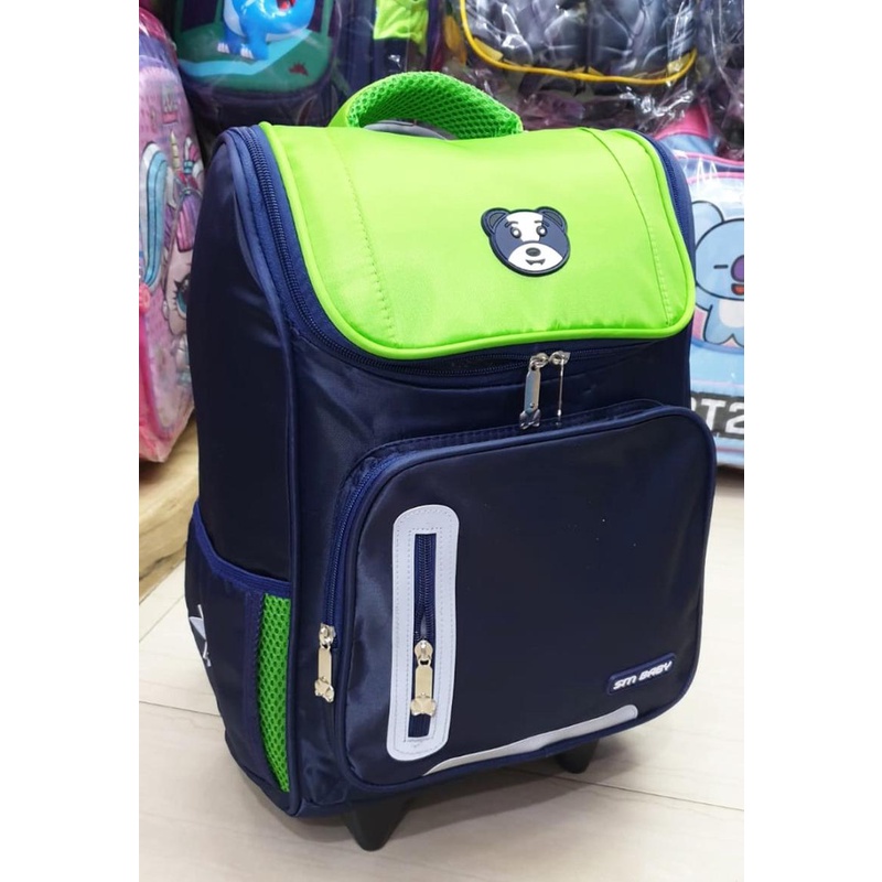Tas Dorong Anak Terbaru 2023Troli Roda Sekolah Murah Jinjing Lucu Paud Tk Sd Smp Trolley Perempuan L