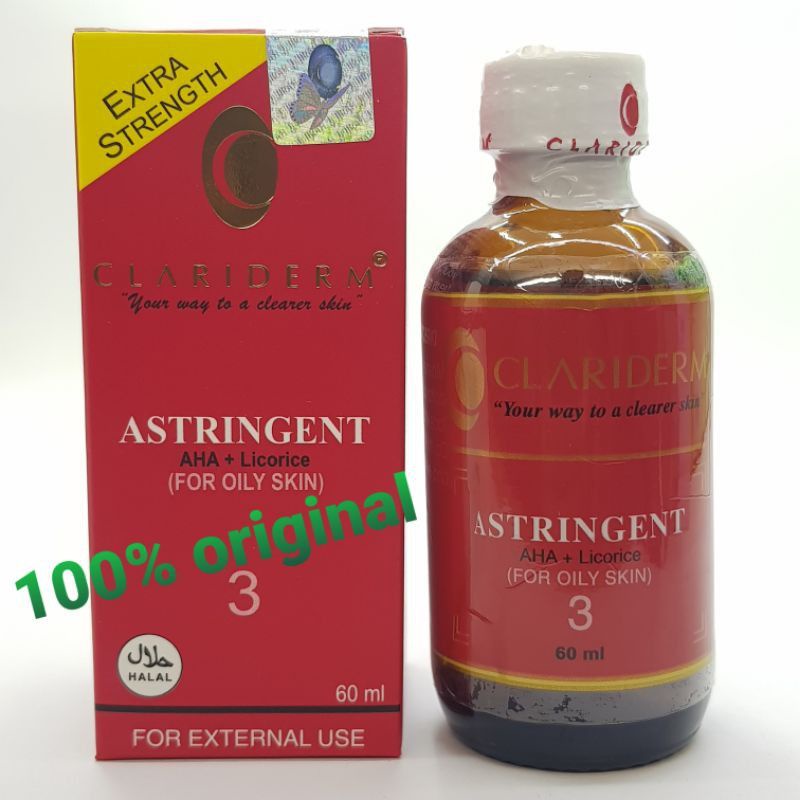 ALKOHOL / TONER CLARIDERM ORIGINAL 100%