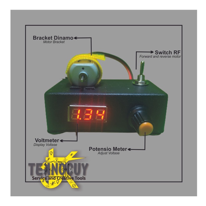 4Wd Alat Break In Dinamo Tamiya Adaptor, Breakin Dinamo Tamiya