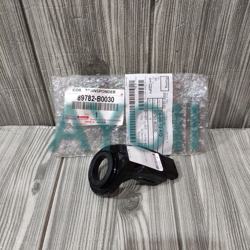 Coil Transponder Key  Ring Toyota Avanza Xenia F652 89782-B0030 Original