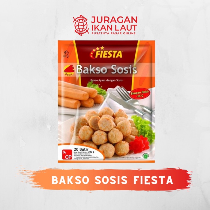 Bakso Ayam Sosis Fiesta - Isi 20 Butir