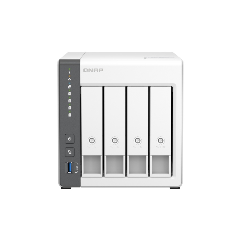 QNAP TS-433-4G RAM 4-Bay Home NAS Personal Private Cloud Storage TS433