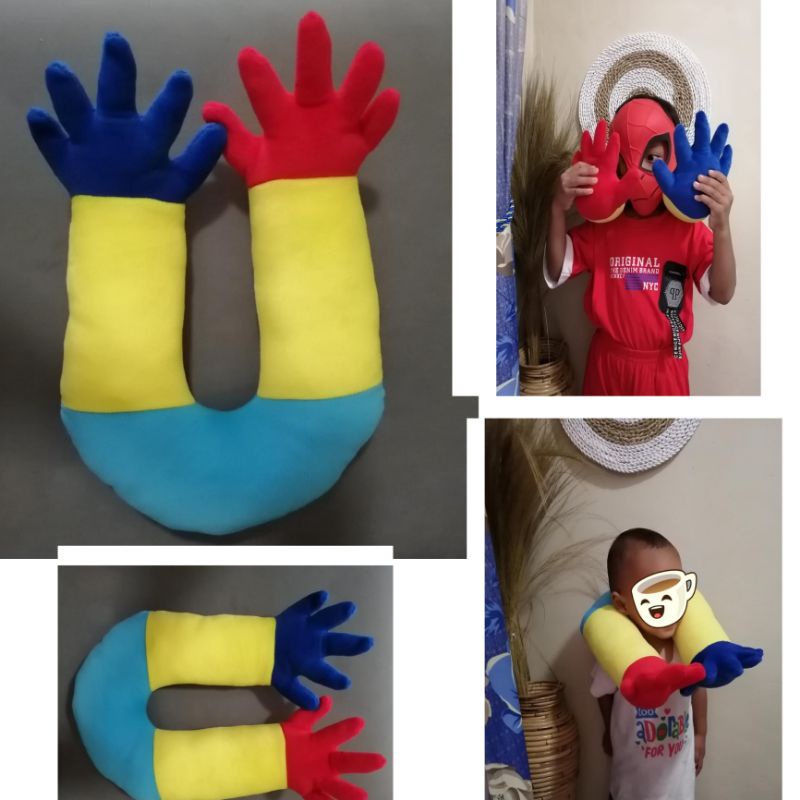 COD Bantal Leher Poppy Huggy Wuggy | Bantal Leher Huggy Wuggy Lengan Panjang Molor