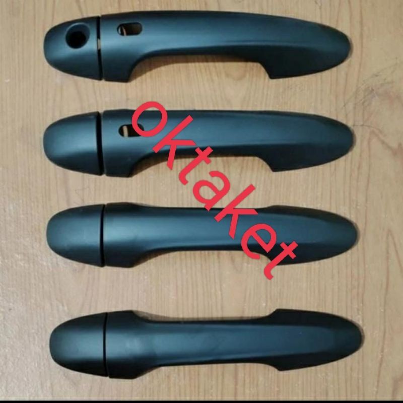 Cover handle new Yaris 2018 2020 2022 2023 hitam chrome Carbon Standar &amp; Keyless