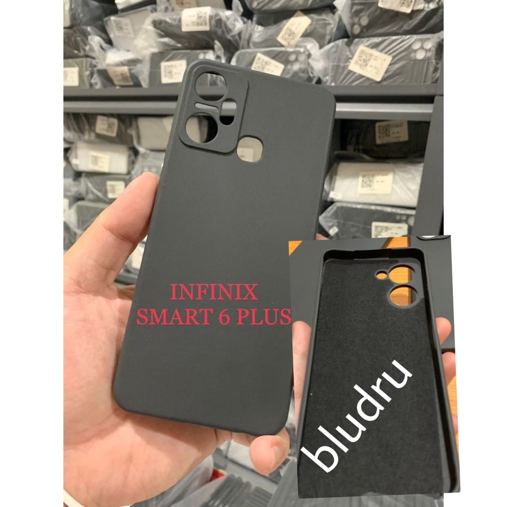 INFINIX HOT 12 INFINIX HOT 12i INFINIX HOT 12 PLAY CASE BLACK PREMIUM BLUDRU SOFTCASE HITAM FULL SOFT CASING PROTECT CAMERA COVER PELINDUNG KAMERA