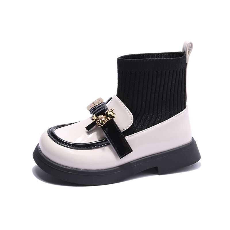 (LOLI-JKT) UBI SEPATU BOT PLATFORM ANAK PEREMPUAN FEMININAS SIZE 23-36