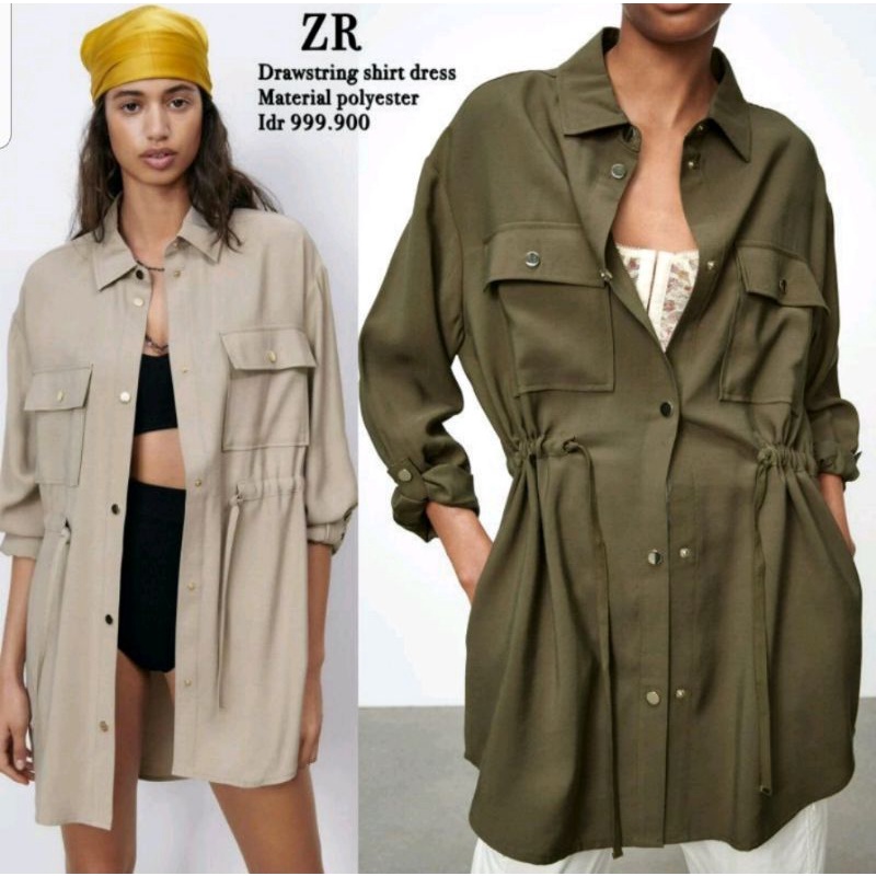 Branded Original ZR Zara Dress Baju Terusan (Sisa Export)