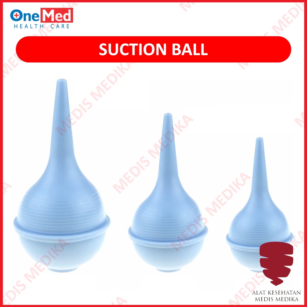 Suction Ball 30ml 60ml 90ml Onemed Penyedot Sedot Ingus Bayi Nasal Aspirator Ear Syringe 30cc 60cc 90cc 30 60 90 cc ml