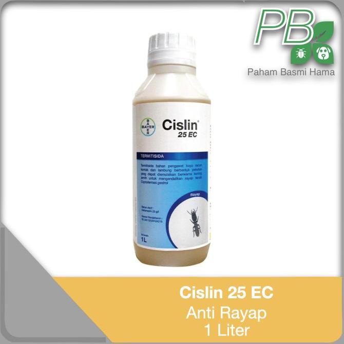 Cislin 25 EC - Anti Rayap - Bayer - Pembasmi Rayap - 1 Liter
