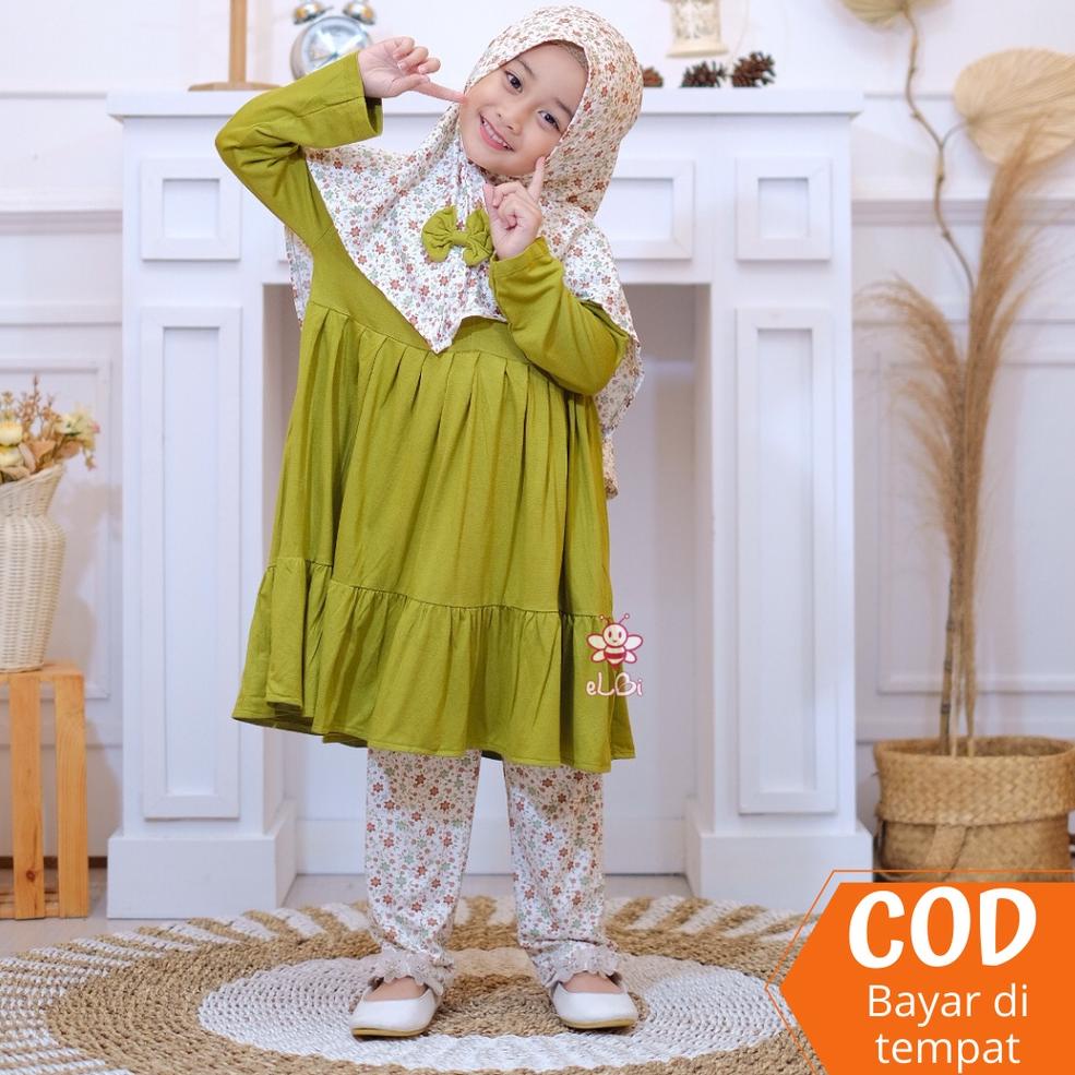 ㅖ Nayla Legging Set - Little Bee Boutique - Baju Anak Lilbi - Baju Anak Cewe 3 Tahun - Baju Anak Cew