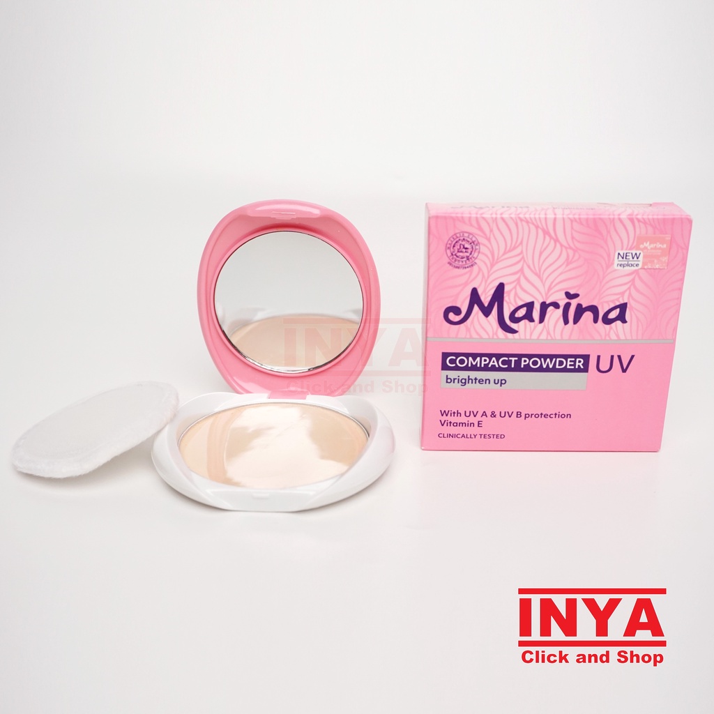 BEDAK MARINA COMPACT POWDER UV 04  NAUTRAL 12gr - Bedak Padat