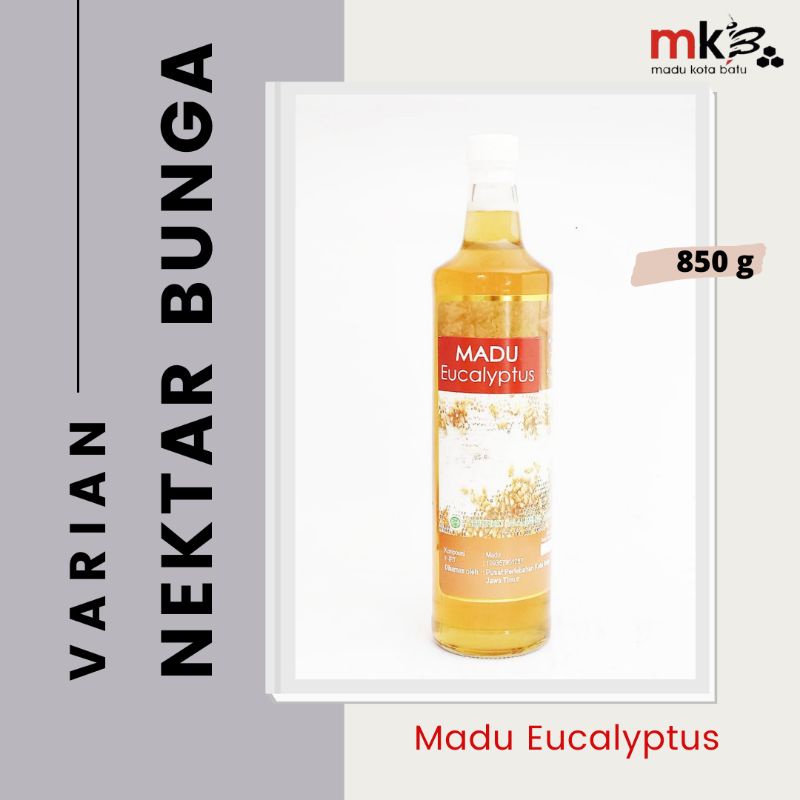 

Madu Murni Eucalyptus 850g – 100% Raw Honey Asli Kota Batu | Madu Asli Langsung dari Peternak