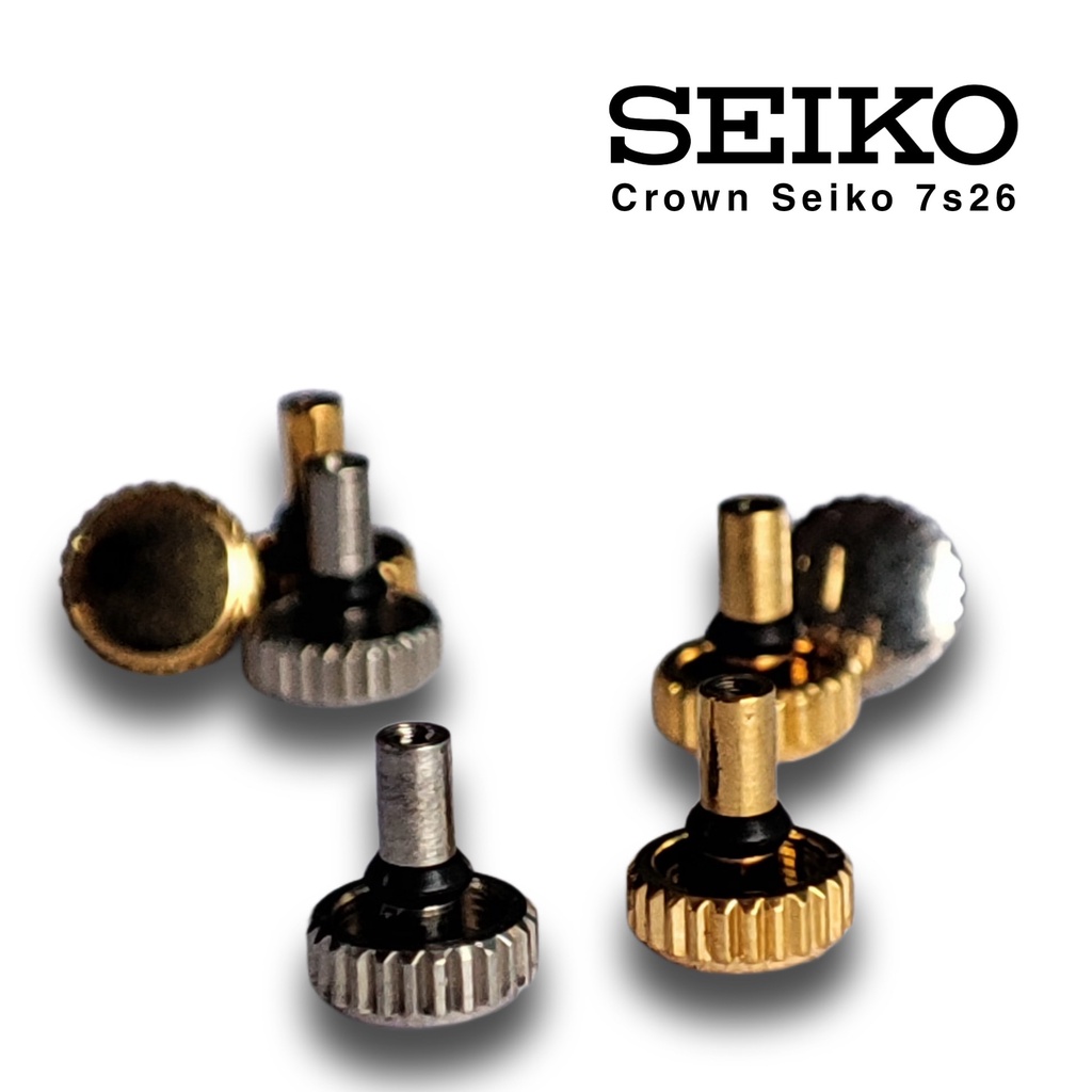 Knop kenop jam tangan Seiko 7s26 7009 6119 6309 Crown