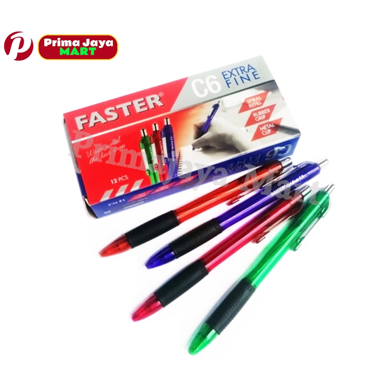 

Pulpen Faster C6 Cetrek ( Pack )