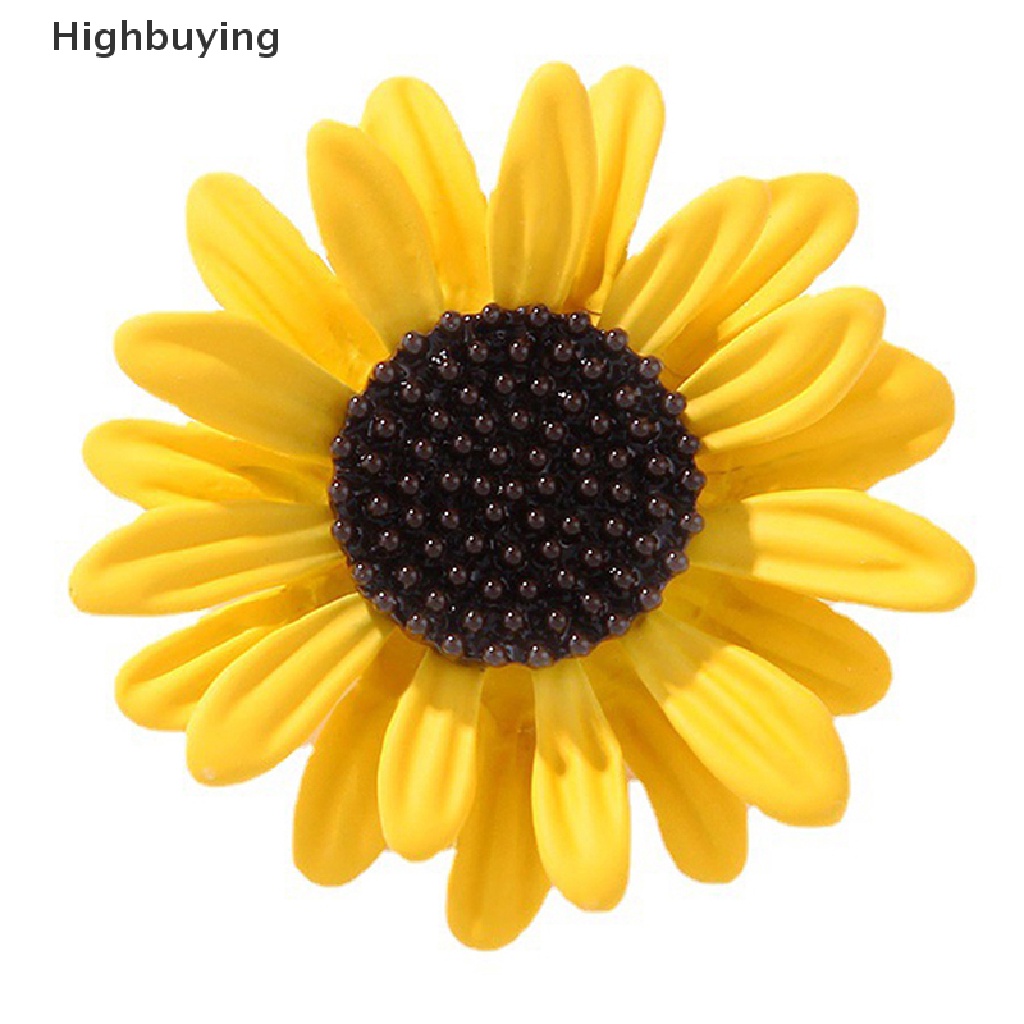 Hbid Bunga Daisy Bros Daisy Untuk Wanita Unisex Bunga Matahari Pesta Kantor Bros Pin Wanita Perempuan Brooch Pin Bros Mantel Aksesoris Hadiah Glory