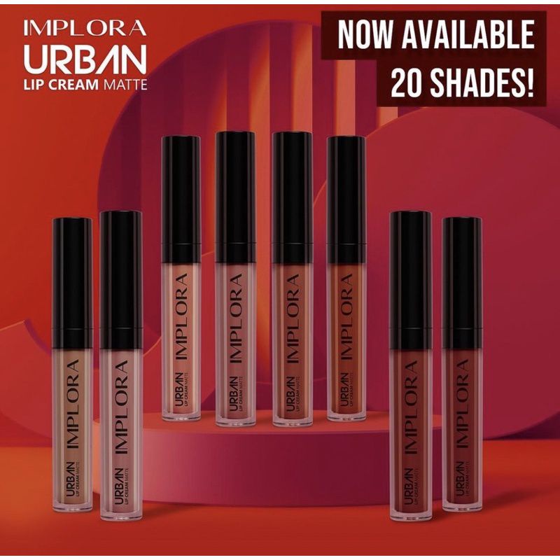 IMPLORA URBAN LIPCREAM MATTE/LIPSTIK IMPLORA MATTE