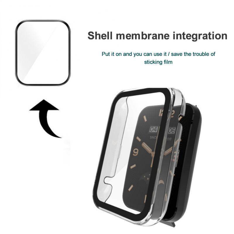 Untuk Xiaomi Band 7pro Watch Pelindung Case Full Cover Untuk Xiaomi Mi Band 7pro Tempered Glass Shell All-inclusive