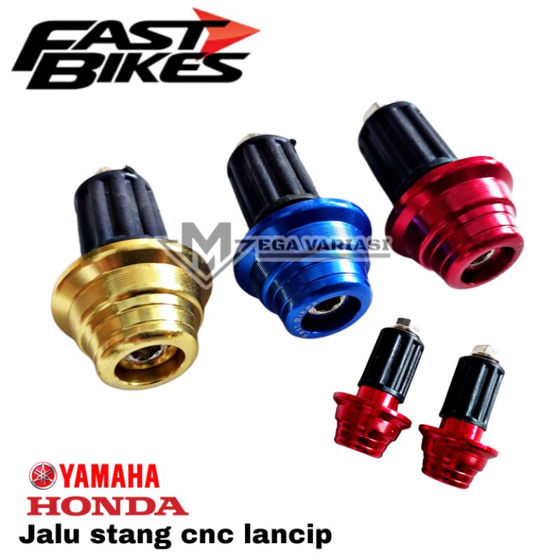 JALU STANG BANDUL STANG ALUMINIUM FULL CNC UNIVERSAL BEAT SCOOPY NMAX PCX AEROX DLL
