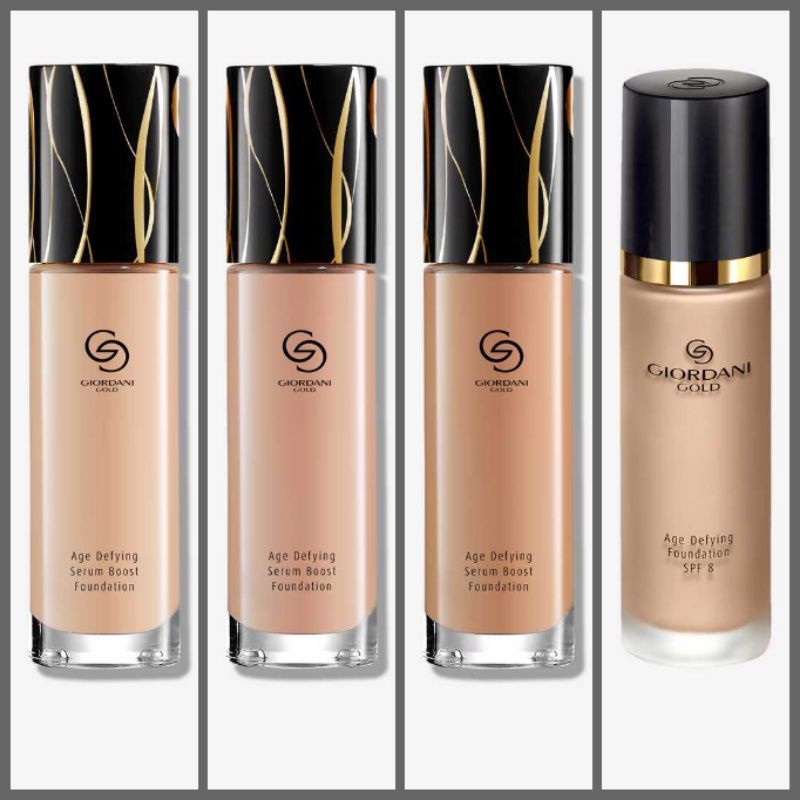 PRODUK DISKON Giordani Gold Age Defying Serum Boost Foundation produk oriflame, oriflame murah, Orif