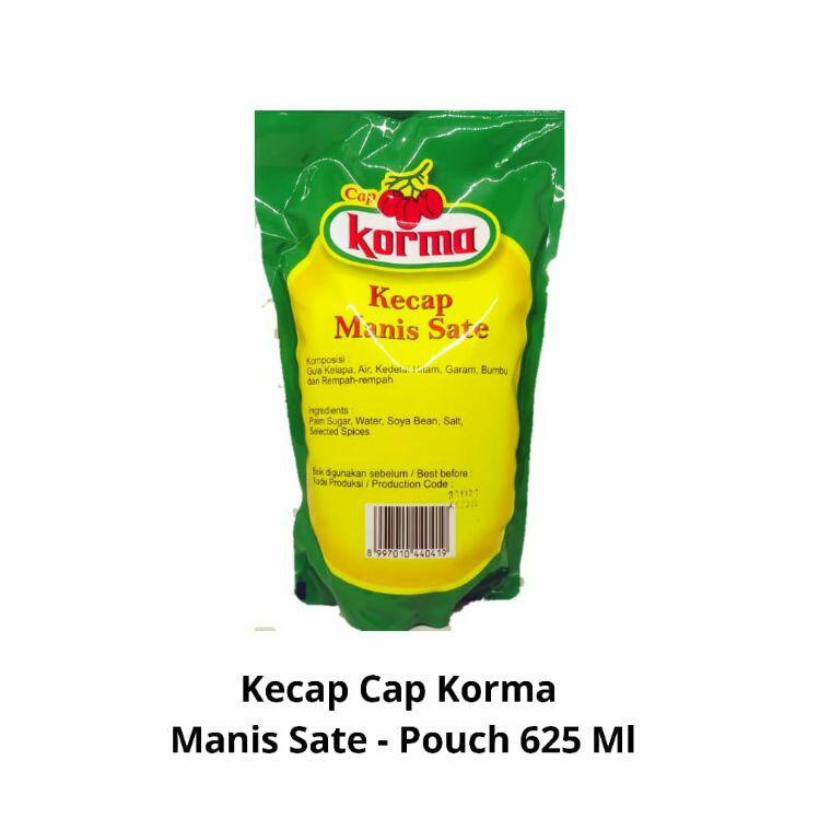 

[PRODUK LEVYJ] Kecap Cap Korma Manis Sate Pouch 625 ml PQ9
