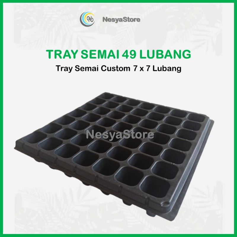 Tray Semai Potray 49 Lubang Custom - Tray Semai 7x7
