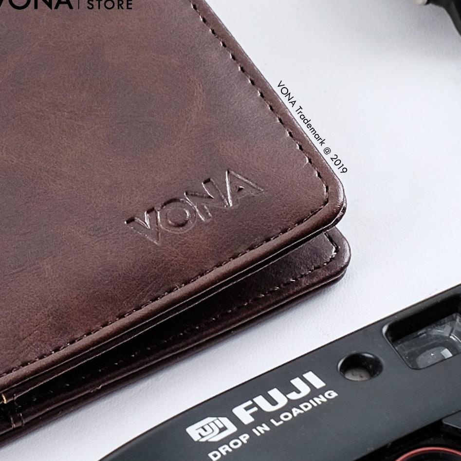 ➧Ready Stock❆➧ VONA Dompet Pria Panjang Kulit Pu - Hunter 58 ➧