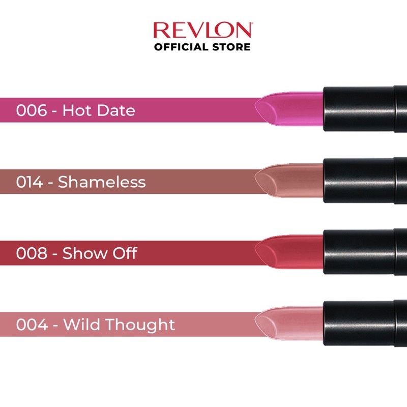 Revlon Superlustrous Luscious Matte Lipstick Make up (matte &amp; tahan lama)