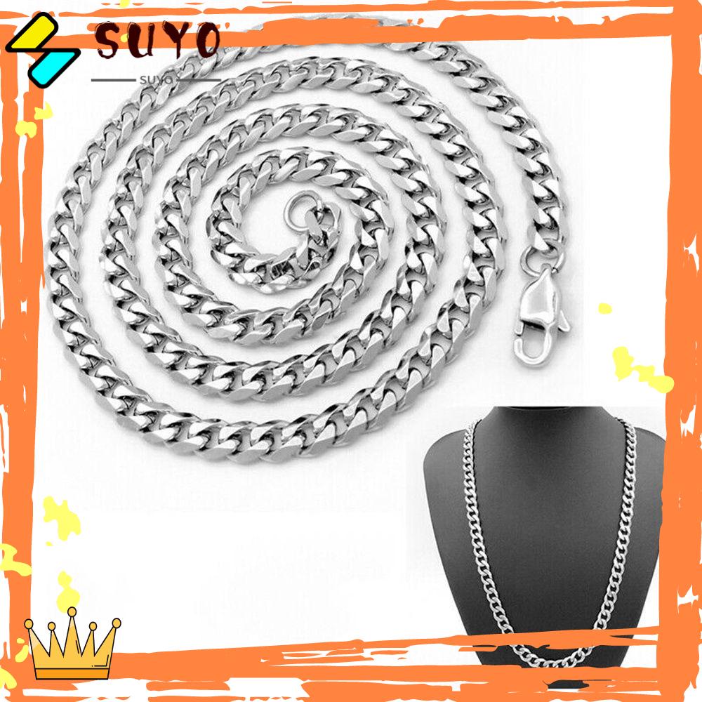 Suyo Rantai Kuba5Per7 /9/MM Fashion Keren Choker Link Berat