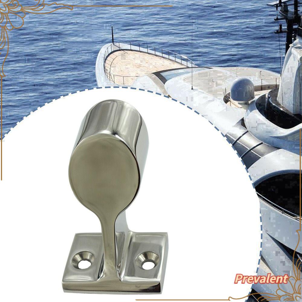 Preva Rel Tangan Perahu Stainless Steel Yacht Railing base Hardware Bracket Tabung