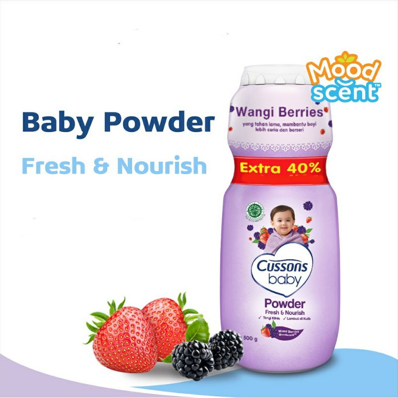 Cussons Baby Powder Extra 50% (100g + 50g) / Bedak Bayi