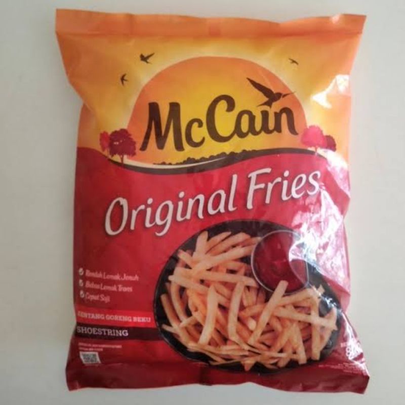 

Mc Cain Fries Original 800gr, Sameday Instan Delivery Jogja