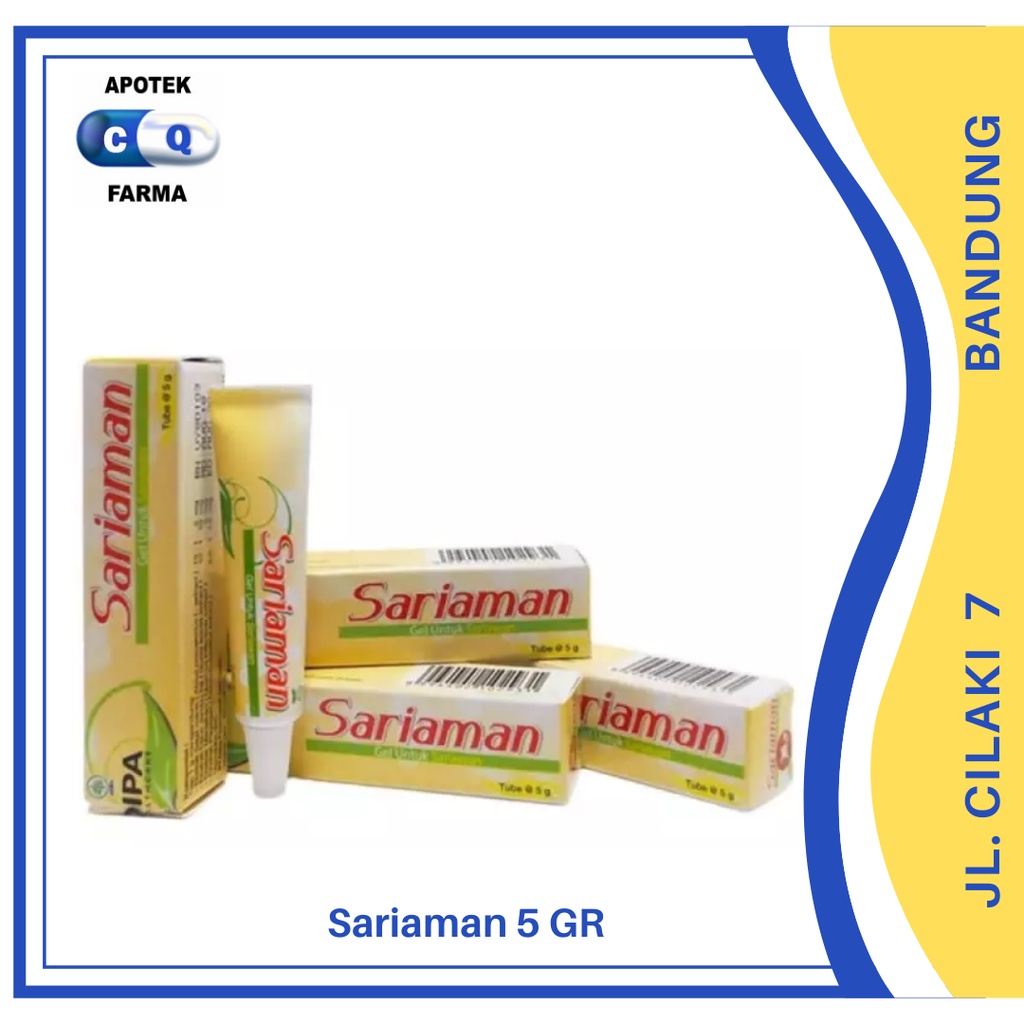 SARIAMAN GEL UNTUK SARIAWAN