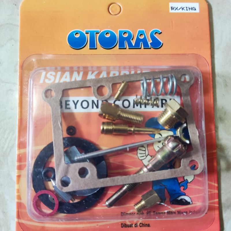 Repair Rebuild Kit Karburator Yamaha RX-K RX K King RX-King 135cc Karbu Karet Oring Jarum Mur Baut V